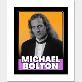 Michael bolton (retro) Posters and Art